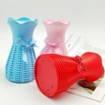 Plastic Flower Vase for Indoor,Unbreakable Vase for Flower, Flower