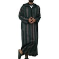 thumbnail image 2 of ITFABS Hommes? S Chemise, Adultes Rayé à Manches Longues Tops Pull, 2 of 9