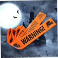 thumbnail image 5 of Cinta de advertencia de peligro de Halloween, 2 uds., cintas de precaución de seguridad DIY no adhesivas, accesorios de señalización, 8,5 cm x 4m, 5 of 5