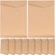thumbnail image 1 of 10 sobres de papel kraft con cierre de cordón para organizar documentos y archivos, 1 of 7