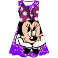 thumbnail image 1 of Niñas nuevo estilo Minnie Mouse vestido 2023 año verano niñas cuello redondo sin mangas Minnie dibujos animados Minnie Mouse vestido 2 3 4 5 6-10Y5T Gao Jinjia LED, 1 of 2