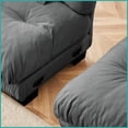 thumbnail image 6 of Vintage Chenille 4-Seater Modular Sectional Sofa - Deep Seat Comfort for Living Room, Apartment & Office, 6 of 20