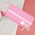 thumbnail image 5 of Estuche para lápices FloreceBien, estuche para lápices de gran capacidad con asa, estuches para lápices, rosa, 5 of 5