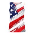 thumbnail image 4 of Tanques para Hombre para el Verano Solto Chaleco Impresión Deportivo Cuello Redondo, Casual, 4 of 4