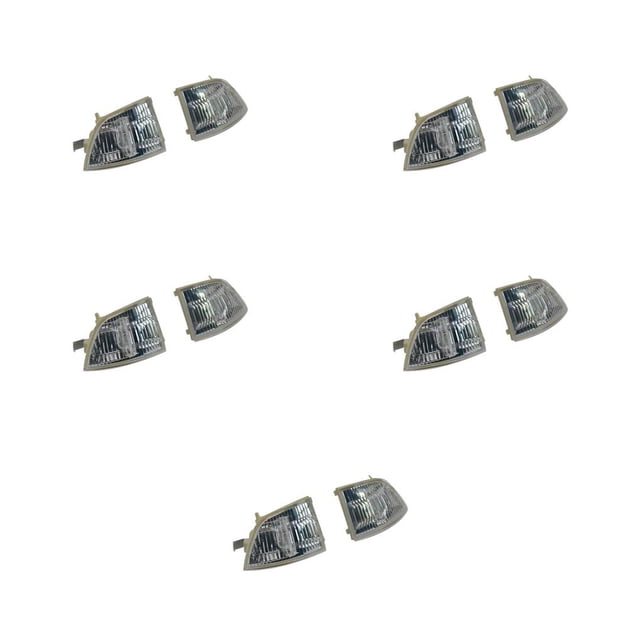 stanreset 2 Pieces Car Rear View Mirror Turn Signal Light Left Right Lamp Automobile 1 5Set