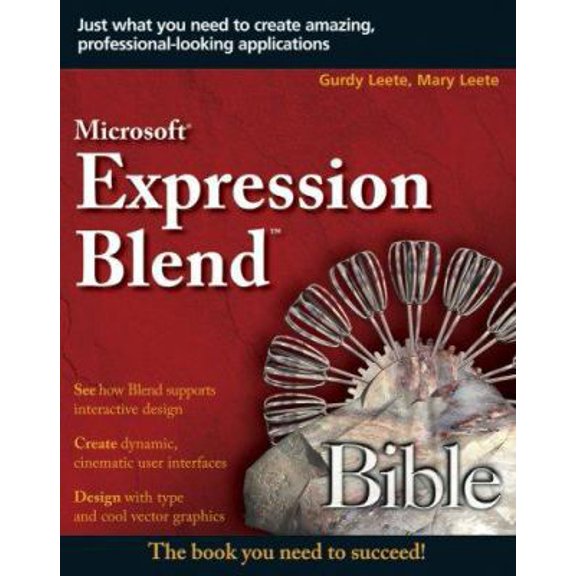 Pre-Owned Microsoft Expression Blend Bible (Paperback) 0470055030 9780470055038