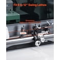 thumbnail image 2 of Juego de postes de herramientas VEVOR Quick Change, 6 piezas, para mini torno y torno de metal, 2 of 9