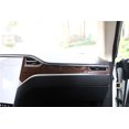 thumbnail image 4 of Suitable for Tesla Model XS 2014 - 2019 Wood Grain ABS Dashboard Co-pilot Protective Cover Trim 3P-, 4 of 4
