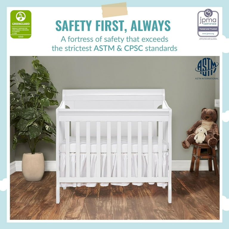 Greenguard hotsell mini crib