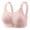 Light Pink, variant on Women's Bras Women's Minimizer Bandeau Bra Plus Size, Wireless Strapless Thin Bra with Back Support & 4-Row Closure Beige 38