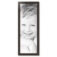 thumbnail image 2 of ArtToFrames 13" x 37" Plum Victorian Emboss Picture Frame, 13x37 inch Brown Wood Poster Frame (WOM-5080), 2 of 7