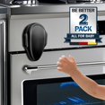 thumbnail image 1 of Juego de 2 Cerraduras para Horno MCOTOP de Seguridad Infantil, Resistentes al Calor, Color Negro, 1 of 7
