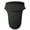 Black, variant on LA Linen Spandex Cover fitted for 55 Gallon Trash can on wheels, Emerald Green