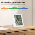 thumbnail image 2 of HABOTEST Digital Hygrometer and Thermometer Indoor Humidity Meter Room Temperature Sensor for Home Greenhouse Garden Cellar Closet, 2 of 7