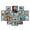 Black, variant on Picture Frames set of 19, Including 8x10, 5x7, 4x6 Black Frame