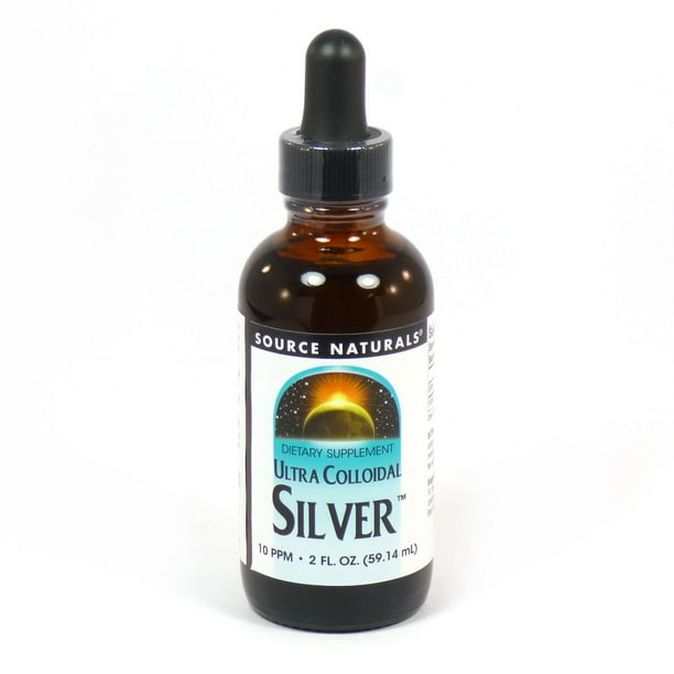 Source Naturals Ultra Colloidal Silver Liquid, 2 Fl Oz