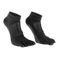 thumbnail image 2 of Unique Bargains 1 Pair Yoga Five Toe Socks Durable Closed Socks for Women Black, 2 of 6