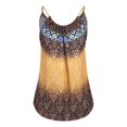 thumbnail image 3 of PENGXIANG Veste d'Été pour Femmes Robe Sans Manches Décontractée Décontractée Imprimée Camisole, 3 of 6