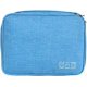 thumbnail image 1 of Organizador electrónico de viaje de doble capa (azul cielo), bolsa organizadora de cables impermeable, utilizada para accesorios electrónicos, bolsa grande a prueba de golpes de doble capa, 1 of 5