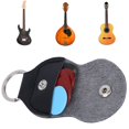 thumbnail image 4 of Mediador de guitarra, 4 piezas de púas de guitarra eléctrica de colores aleatorios, juego de púas de guitarra de estética elegante, 4 of 9