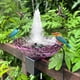 thumbnail image 4 of Baño para Aves Exterior, Comedero de Jardín, Plato de Agua con Estaca para Clavar en el Suelo, Bebedero Decorativo para Aves Silvestres, Decoración para Patio, Césped y Jardín., 4 of 7