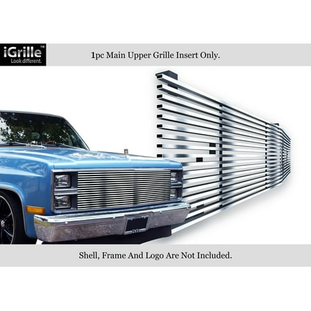 Gmc Suburban Grill - Fits 81-87 Chevy Blazer/C/K Pickup/Suburban/GMC Stainless T304 Billet Grille Grill #N19-C20058C