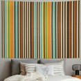 thumbnail image 2 of Orinice Stripes Fabric Colors Tapestry Wall Hanging Unique Style for Home Wall Decor Art Living Room Bedroom Apartment Farmhouse Dorm 50x40inch, 2 of 6