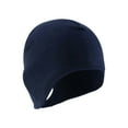 thumbnail image 3 of Tittly Winter Hats Beanie Windproof And Cycling Outdoor Riding Winter Cycle Helmets Running Sports Women Skiing Cover Under Climbing Baseball Caps Skull Caps Hats for Women Navy One Size, 3 of 5