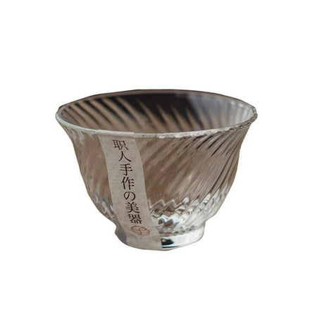

Panda Superstore EM-HOM367228011-SUMMER00304 Clear Short Glass One Japanese Tea & Wine Liquor Spirit Sake Cup - B Multi Color