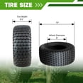 thumbnail image 2 of Hi-Run SU17 18X9.50-8 18x9.50x8 2 Ply A/T All Terrain ATV UTV Tire, 2 of 6