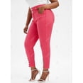 thumbnail image 2 of Jeans Talla Extra Recortados Escalera Rosegal Vaqueros de talla grande, 2 of 5