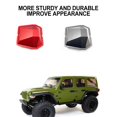 thumbnail image 2 of maskred 1pcs Wear-resistant Axle Cover For Axial 1/6 SCX6 RC Car Accessories RC Car Part Red, 2 of 6