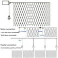 thumbnail image 2 of Net Lights Outdoor Mesh Lights 200 LED Fairy Net Lights Plug in,3 x 2 meter for Indoor Outdoor Curtain Bush Party Wedding Backyard Wall Christmas Tree Decor (Warm White), 2 of 7