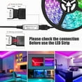 thumbnail image 6 of 1- 5M LED Strip Lights RGB 5050 Colour Changing Tape Cabinet Kitchen TV Lighting, 6 of 15