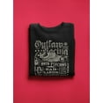 thumbnail image 3 of Outlaw Racing Vintage Poster. Sweatshirt Men -Image by Shutterstock, Male Small, 3 of 4