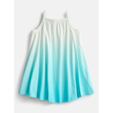 Wonder Nation Girls Sleeveless Ombre Dress, Sizes 4-10