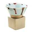 thumbnail image 2 of Ludlz 100ML Crude Pottery Funnel Coffee Cup with Base Heat-resistant Handmade Japanese Style Latte Cappuccino Tea Espresso Tapered Mug Birthday Gift, 2 of 8