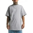 thumbnail image 2 of 3 Pack Shaka Wear Men's Max Heavyweight Short Sleeve Crew Neck T-Shirt - Heather Gray - XL, 2 of 4