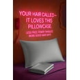 thumbnail image 2 of Funda de almohada BLISSFORD Satin para el cuidado del cabello y la piel, 2 unidades, color gris, 2 of 9