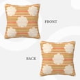 thumbnail image 3 of ZICANCN Floral Line Texture Decorative Throw Pillow Covers, Bed Couch Sofa Decorative Knit Pillow Covers for Living Room Farmhouse 20"x20", 3 of 8