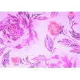 thumbnail image 1 of Ahgly Company Indoor Rectangle Botanical Purple Coastal Area Rugs, 2' x 3', 1 of 4