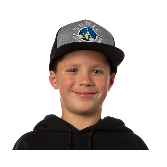 Sonic The Hedgehog Youth Snapback Hat Life in the Fast Lane Kids Adjustable Hat