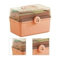 thumbnail image 1 of Storage Box, 3 Layer Large Capacity Partitioned Lightweight Water Proof First Aid Kit for Home Outdoor, 1 of 7