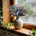 thumbnail image 2 of chaungfeng Peonies Artificial Flowers, Blue Artificial Peonies, Silk Peonies Flowers Fake Peonies Bouquet for Mother's Day Centerpiece Table Wedding Home Decor, 2 of 6