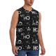 thumbnail image 2 of Fotbe Ho-Ho-Ho 2 Men's Camiseta sin Mangas Estampada para Hombres, Playera Casual para Gimnasio, Entrenamiento, Playa-X-Large, 2 of 7