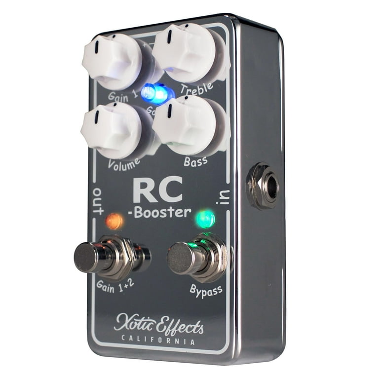 Xotic Effects RC-Booster 　RCB−v2 Xotic RC Booster Version 2 Pedal (RCB-V2) - Walmart.com