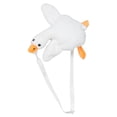 thumbnail image 3 of KAKOWELY Lindo bolso bandolera de peluche: Bolso bandolera blanco con diseño de animales de dibujos animados, suave y esponjoso, accesorio de diario para mujeres y niñas., 3 of 4
