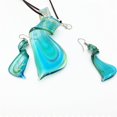 thumbnail image 1 of Conjunto de Joyas Collar + Aretes de en Color Azul Claro Especial, 1 of 8