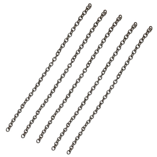 Eslabón De Cadena, Cadena De Bordillo De Material De Cobre, Eslabones Trenzados Personalizados De 10 M Para Hacer Collares ANGGREK Otros
