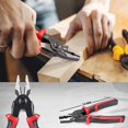 thumbnail image 4 of 5-pcs Plier Tool Set, 5 In 1 Versatile Tool Kit, With Linesman Plier, Wire Stripper, Crimping Tools, 4 of 5